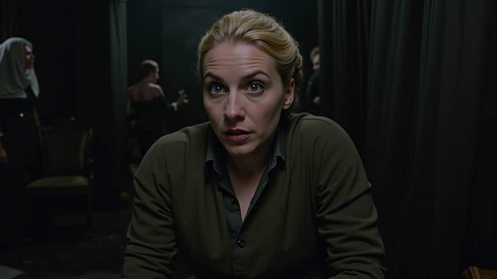 Bluebeard original, secret room, dead wives, terrifying scene, 8K quality, professional Barba Azul e o quarto secreto com os corpos das esposas.