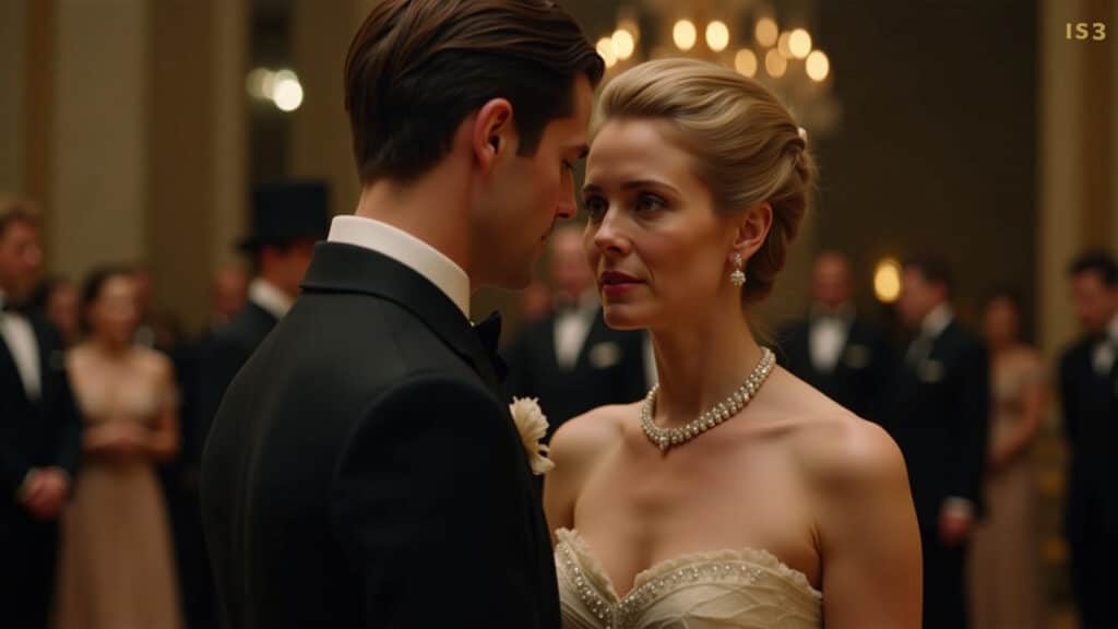 Gwyneth Paltrow como Rose: Cena do baile em 'Titanic' com elegância.