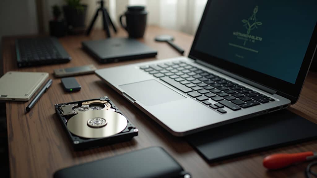 Trocando HD por SSD em um notebook.