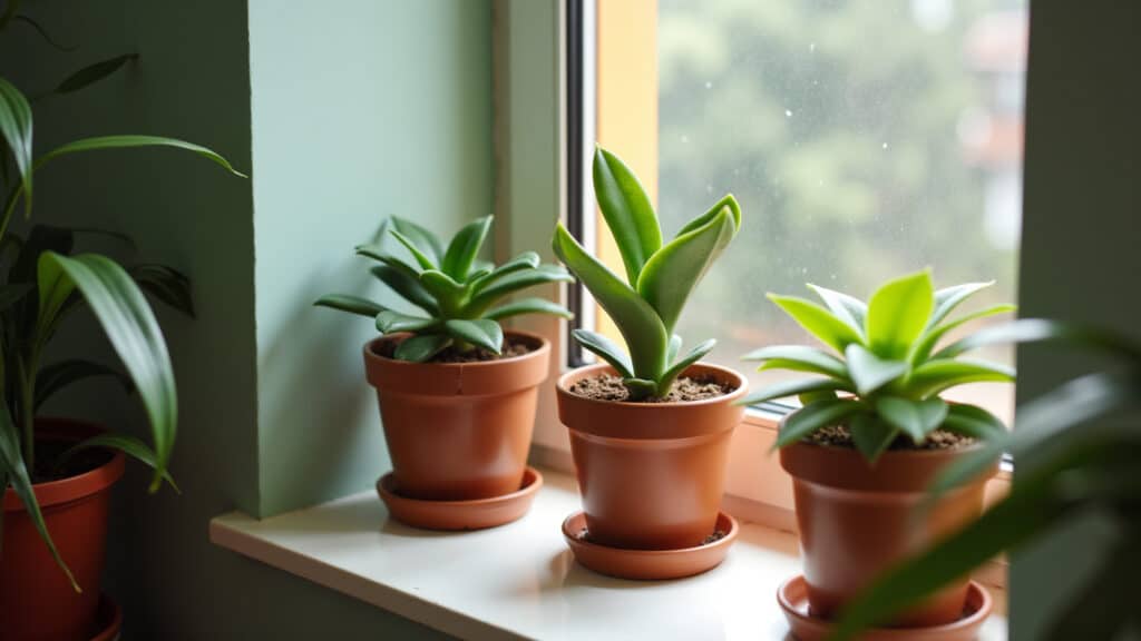 Small apartment, indoor plants, succulents, hanging plants, natural light, vibrant colors, Plantas trazendo vida e frescor para um apartamento pequeno.